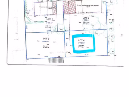 rare proche centre saint denis en val terrain à batir