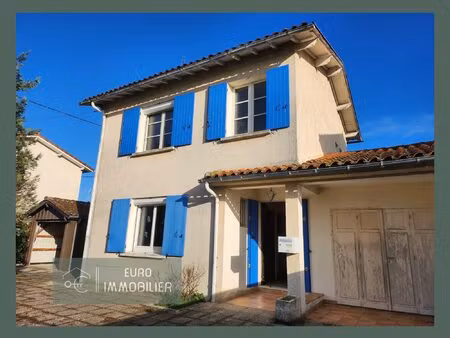 maison bazas centre 80m2 - 3 chambres - garage - 530m² de terra