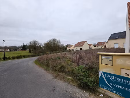 vente terrain  424.00m²  osmoy