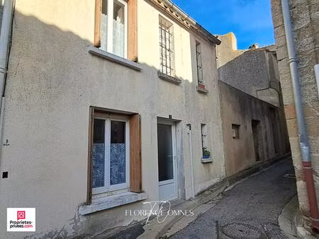 maison de ville à rénover - 3 chambres - cour intérieure conques-sur-orbiel 89m2