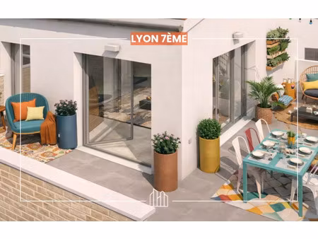 vente appartement neuf 4 pièces 95m2 lyon 7eme - 519000 € - surface privée