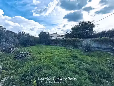 dpt hérault (34)  à vendre à saint andre de sangonis : terrain d’angle de 390m²