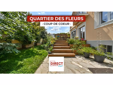 quartier des fleurs : maison 6p de 170 m2 + garage + jardin