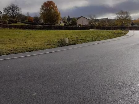 terrain constructible viabilisé à vendre