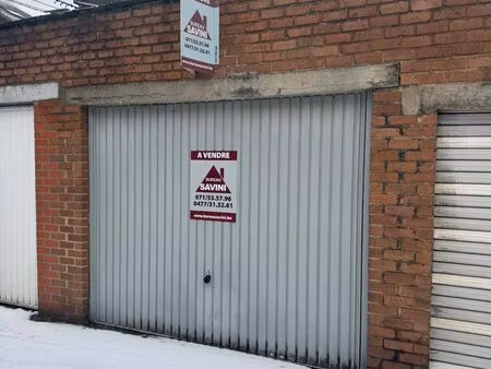 garage à vendre à rue vandervelde 58 lodelinsart (vbd70511)
