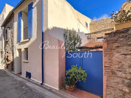 vente maison de village 3 pièces 75m2 fourques 66300 - 148000 € - surface privée
