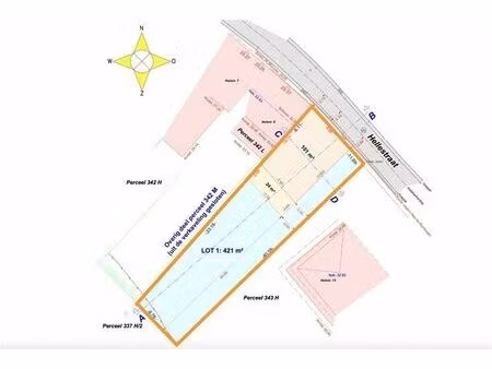 terrain à vendre de 421 m² à ninove (rbu98150)