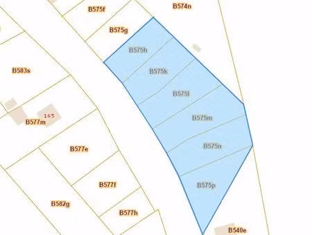 terrain à vendre à grand route 128a  128b  130a  130b  132 et 134 128 laneffe (vbd70186)