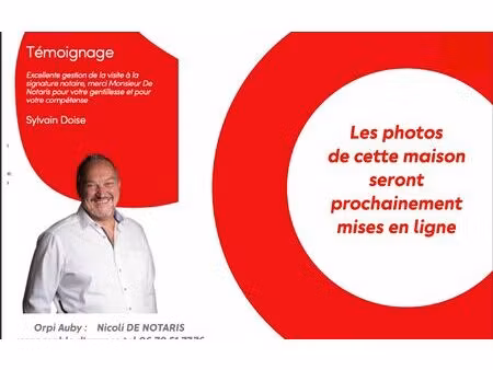 maison auby 118 m² t-6 à vendre  173 090 €