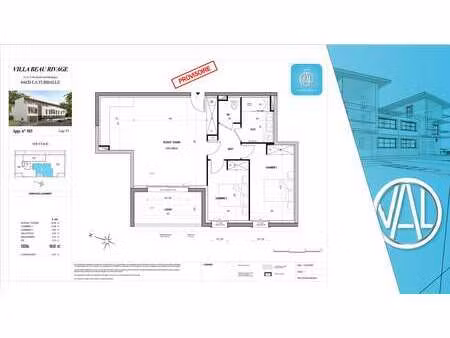 vente appartement 3 pièces bord de mer à la turballe (44420) : à vendre 3 pièces bord de m