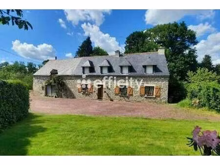 vente longère et corps de ferme à la grée-saint-laurent (56120) : à vendre / 165m² la grée