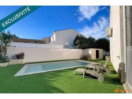 maison - 4 pièces - 85m² avec piscine et garage !