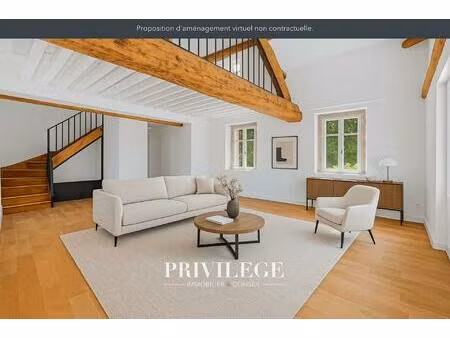 st cyr au mont d'or - lyon 9 (plateau st rambert )- maison de ville ancienne de 163 m2...