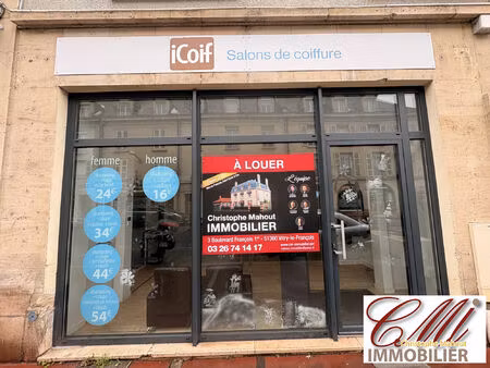 location commerce 60 m² à vitry-le-françois (51300)