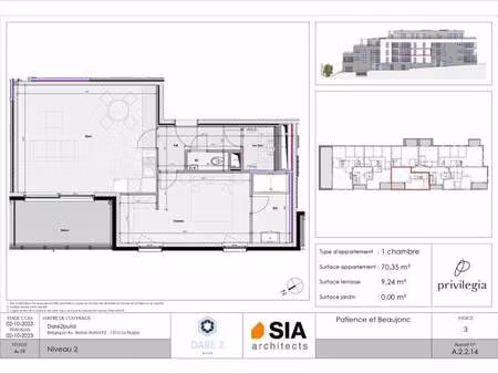 appartement à vendre à glain € 251.083 (ljd00) | zimmo