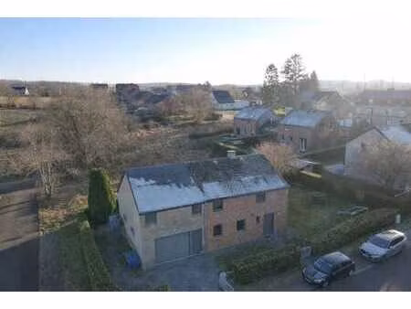 maison 4 façades avec jardin et garage à haversin !