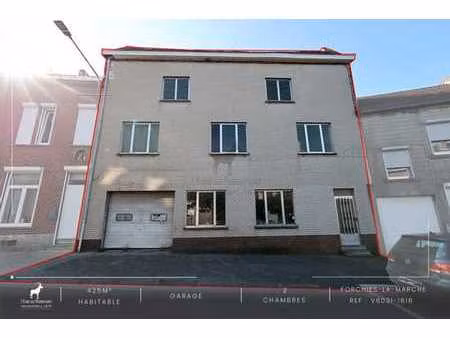 maison avec atelier de 100 m² à vendre forchies-la-marche