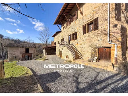 vente maison 6 pièces 183 m² bully (69210)