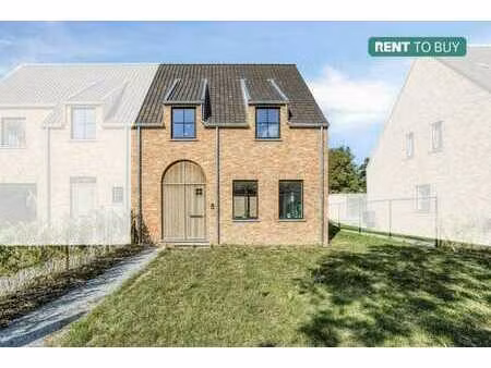 nouveau bâtiment (6 %) à vendre à elverdinge avec 3 chambres
