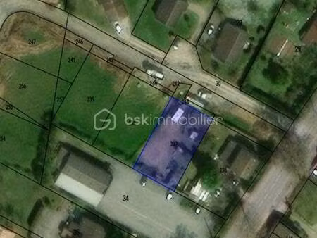 terrain constructible viabilisé à vendre