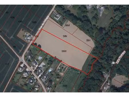 parcelles de terrain