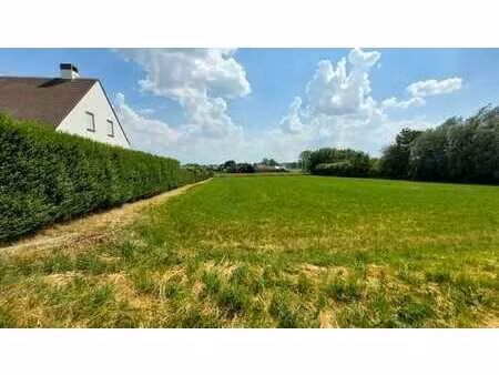 spacieux terrain à bâtir avec magnifique vue sur le kluisbos