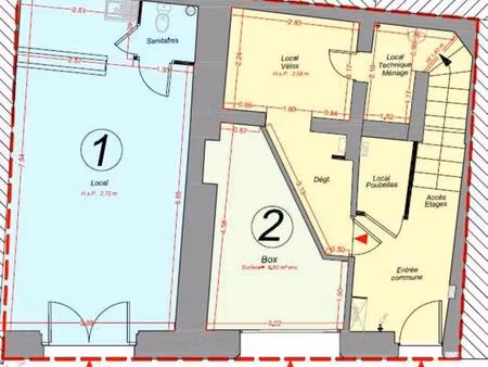 parking à louer - 10 m2 - bordeaux - 33 - aquitaine