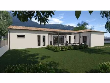 terrain avec maison neuve à vendre