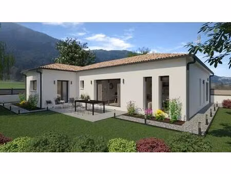 terrain avec maison neuve à vendre