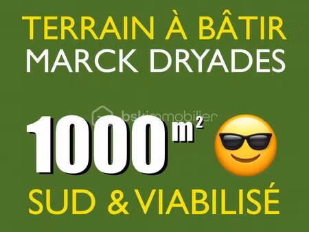 terrain constructible viabilisé à vendre