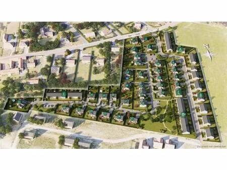 terrain constructible viabilisé à vendre