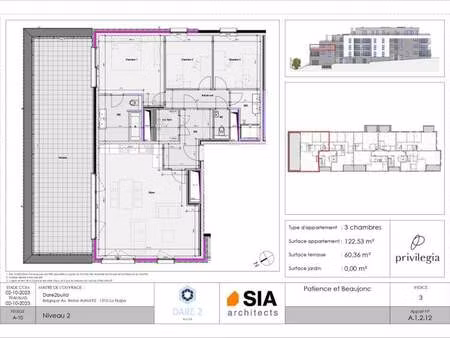 appartement à vendre à glain € 388.514 (ljd03) | zimmo