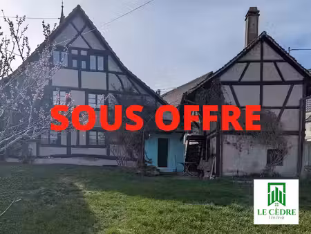 vente maison 4 pièces 145 m² attenschwiller (68220)