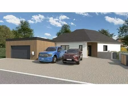 terrain avec maison neuve à vendre