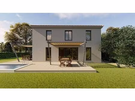 terrain avec maison neuve à vendre