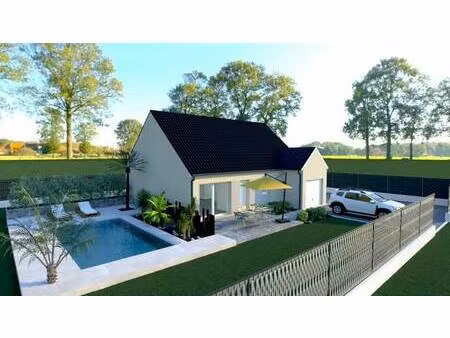 terrain avec maison neuve à vendre