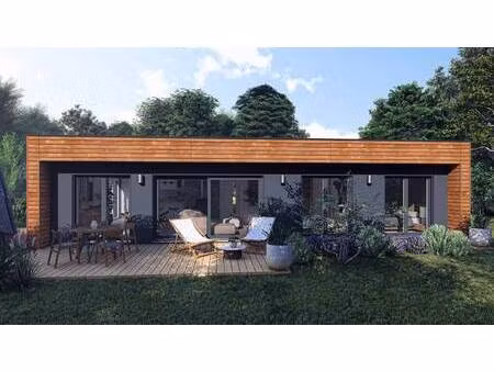 terrain avec maison neuve à vendre