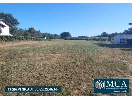 terrain constructible viabilisé à vendre