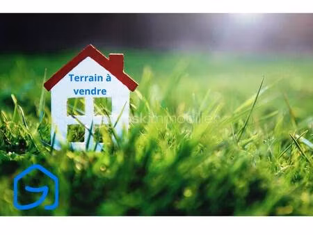terrain constructible viabilisé à vendre