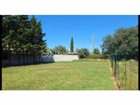 terrain constructible viabilisé à vendre