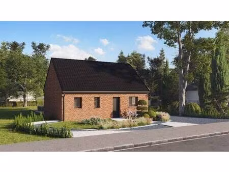 terrain avec maison neuve à vendre