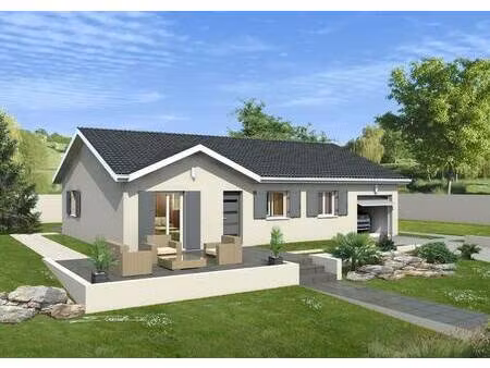 terrain avec maison neuve à vendre