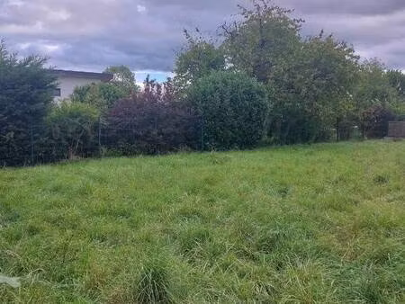 terrain constructible à vendre