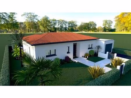 terrain avec maison neuve à vendre