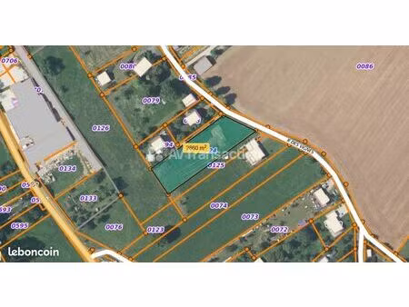 terrain 2 800 m² oiselay et grachaux