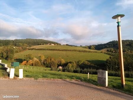terrain viabilisé vue dégagée