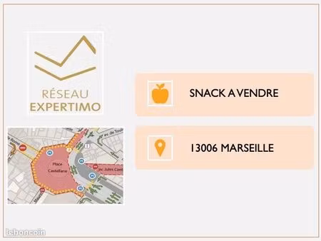 snack 15 m² marseille