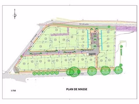 vente terrain 501 m² valdurenque (81090)