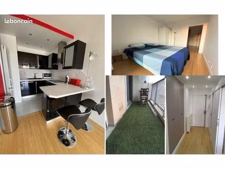 t2 48m² - balcon 10 m² – lumineux et ensoleillé - calme - rénové & tout inclus – disponibl