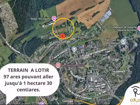 terrain constructible neuf à vendre